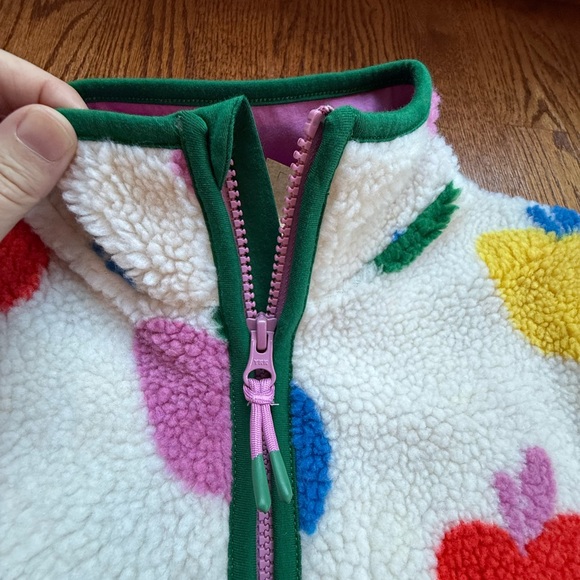NEW Mini Boden Eden Apple Borg Fleece Jacket 13-14 Years - Picture 5 of 8